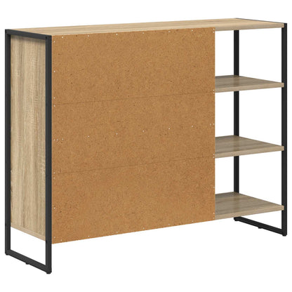 vidaXL Side Cabinet Sonoma 96.5 x 30 x 75 cm Engineered Wood