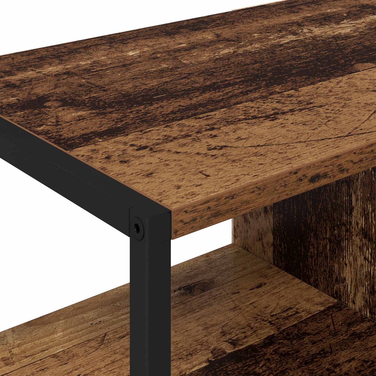 vidaXL Side Cabinet Old Wood 96.5 x 30 x 75 cm Engineered Wood