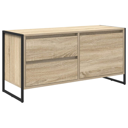 vidaXL TV Cabinet Sonoma 100 x 36 x 49.5 cm Engineered Wood