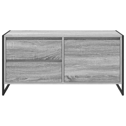 vidaXL TV Cabinet Grey Sonoma 100 x 36 x 49.5 cm Engineered Wood