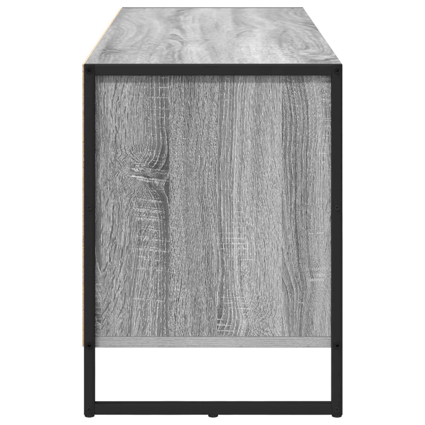 vidaXL TV Cabinet Grey Sonoma 100 x 36 x 49.5 cm Engineered Wood