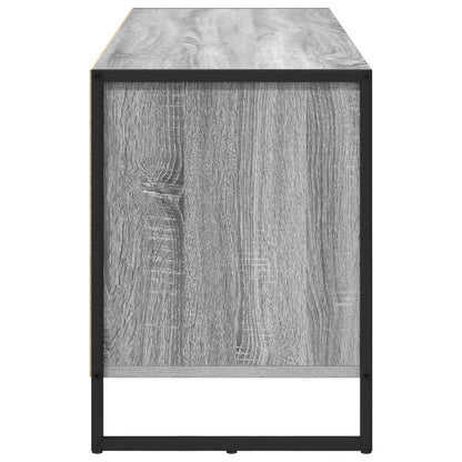 vidaXL TV Cabinet Grey Sonoma 100 x 36 x 49.5 cm Engineered Wood