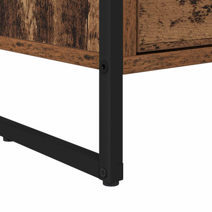 vidaXL TV Cabinet Old Wood 100 x 36 x 49.5 cm Engineered Wood