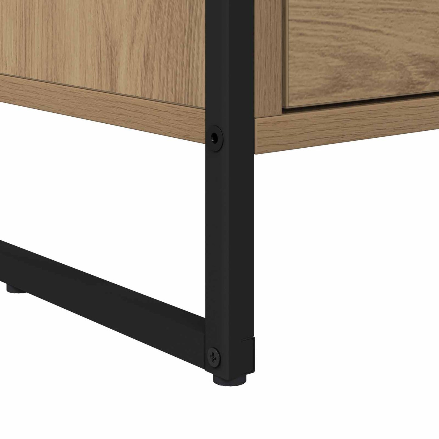 vidaXL TV Cabinet 100 x 36 x 49.5 cm Artisian Oak Engineered Wood