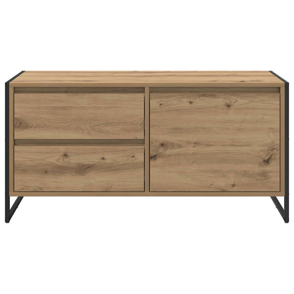 vidaXL TV Cabinet 100 x 36 x 49.5 cm Artisian Oak Engineered Wood