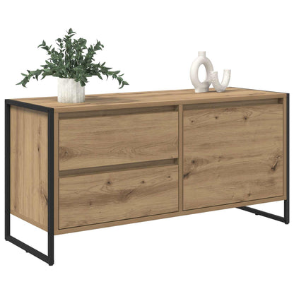 vidaXL TV Cabinet 100 x 36 x 49.5 cm Artisian Oak Engineered Wood