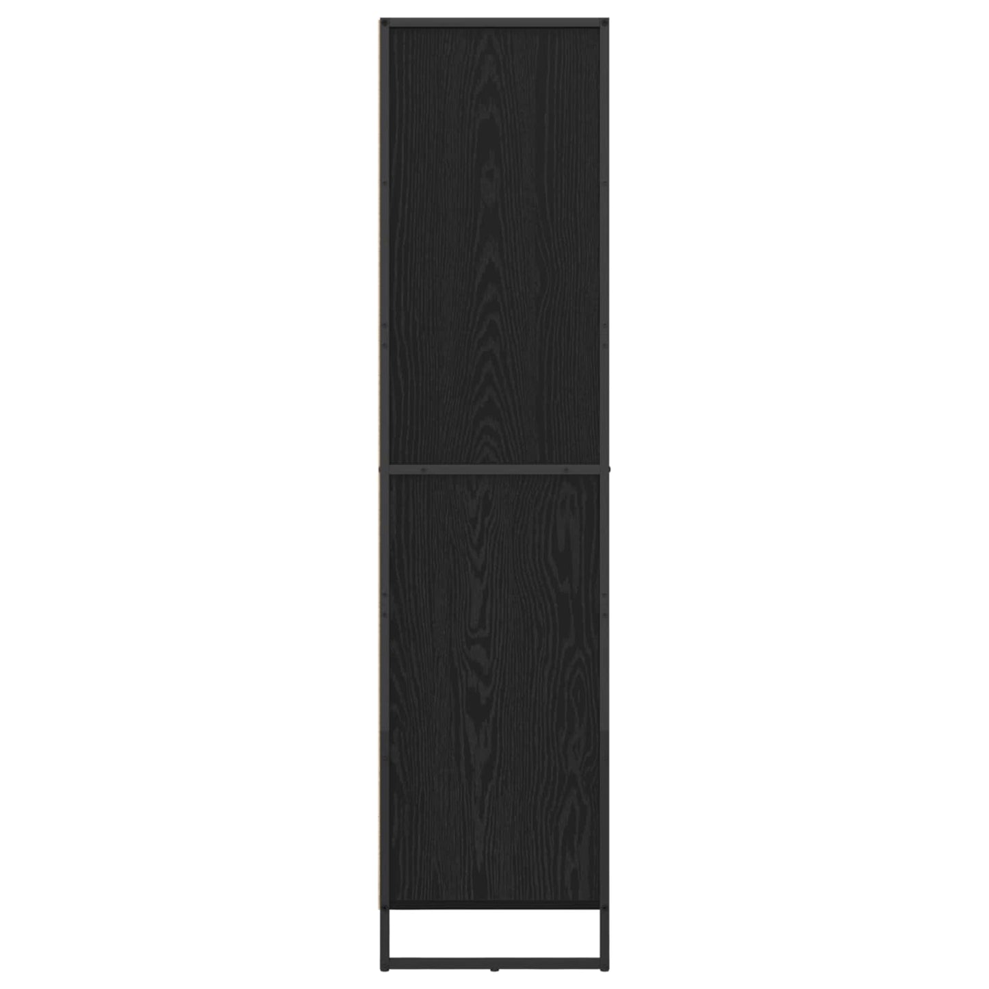 vidaXL Book Cabinet Black Oak 43 x 36 x 150.5 cm Engineered Wood