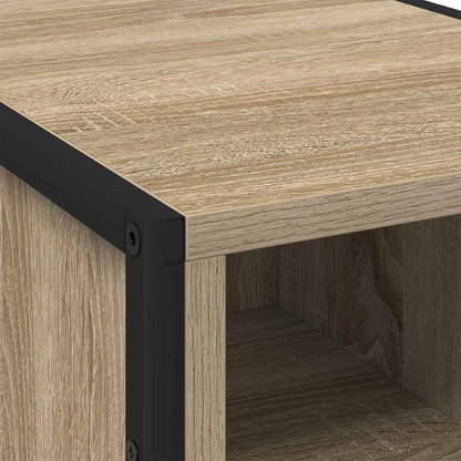 vidaXL Book Cabinet Sonoma 43 x 36 x 150.5 cm Engineered Wood