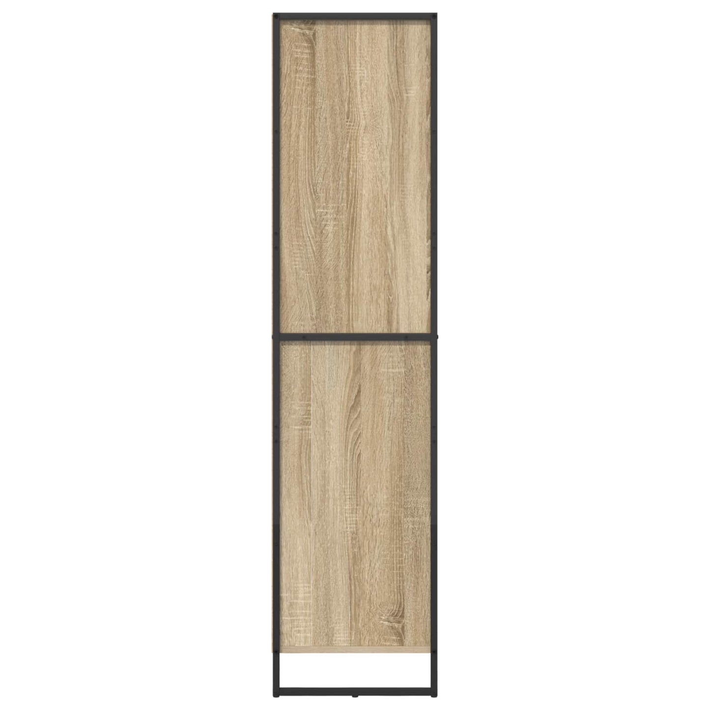 vidaXL Book Cabinet Sonoma 43 x 36 x 150.5 cm Engineered Wood