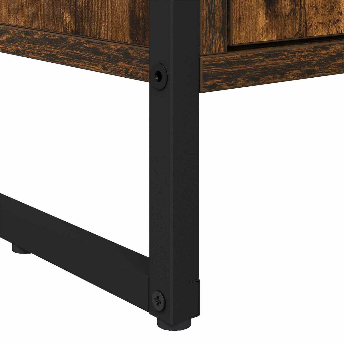 vidaXL Book Cabinet Smoke Oak 43 x 36 x 150.5 cm Engineered Wood