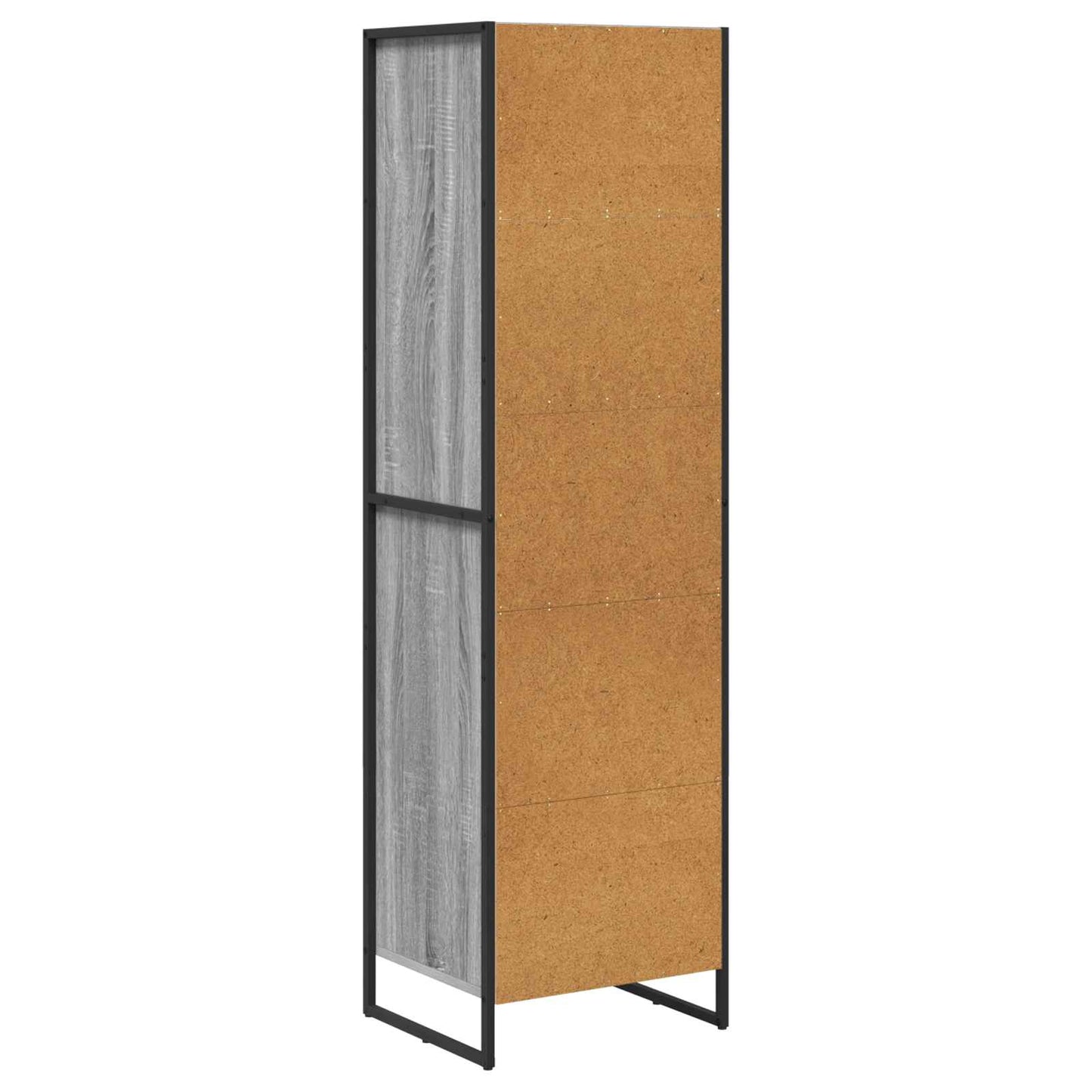 vidaXL Book Cabinet Grey Sonoma 43 x 36 x 150.5 cm Engineered Wood
