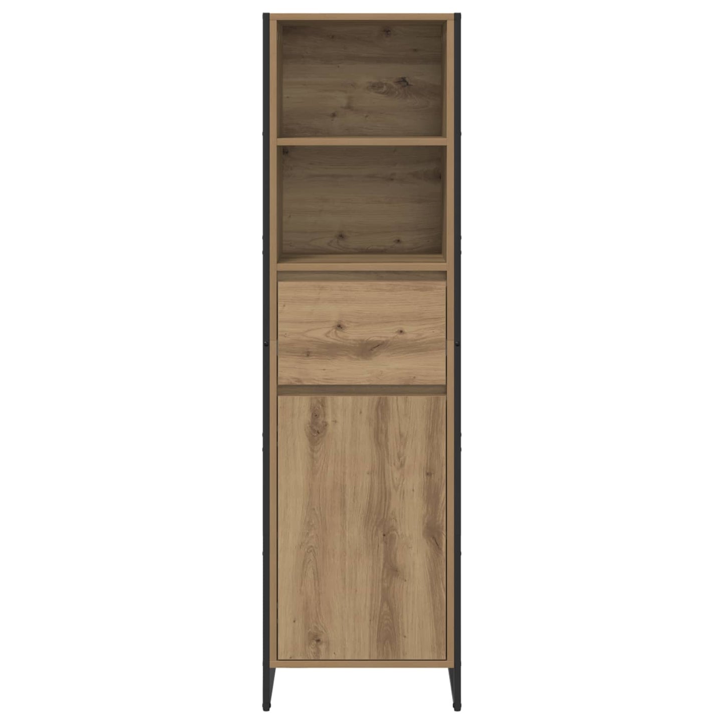 vidaXL Book Cabinet Artisian Oak 43 x 36 x 150.5 cm Engineered Wood