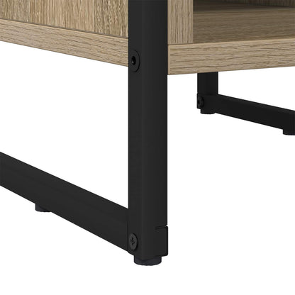 vidaXL Bedside Table Sonoma Oak 39.5 x 30 x 50 cm Engineered Wood