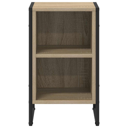 vidaXL Bedside Table Sonoma Oak 39.5 x 30 x 50 cm Engineered Wood