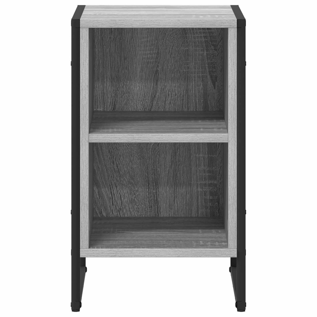 vidaXL Bedside Table Grey Sonoma 39.5 x 30 x 50 cm Engineered Wood