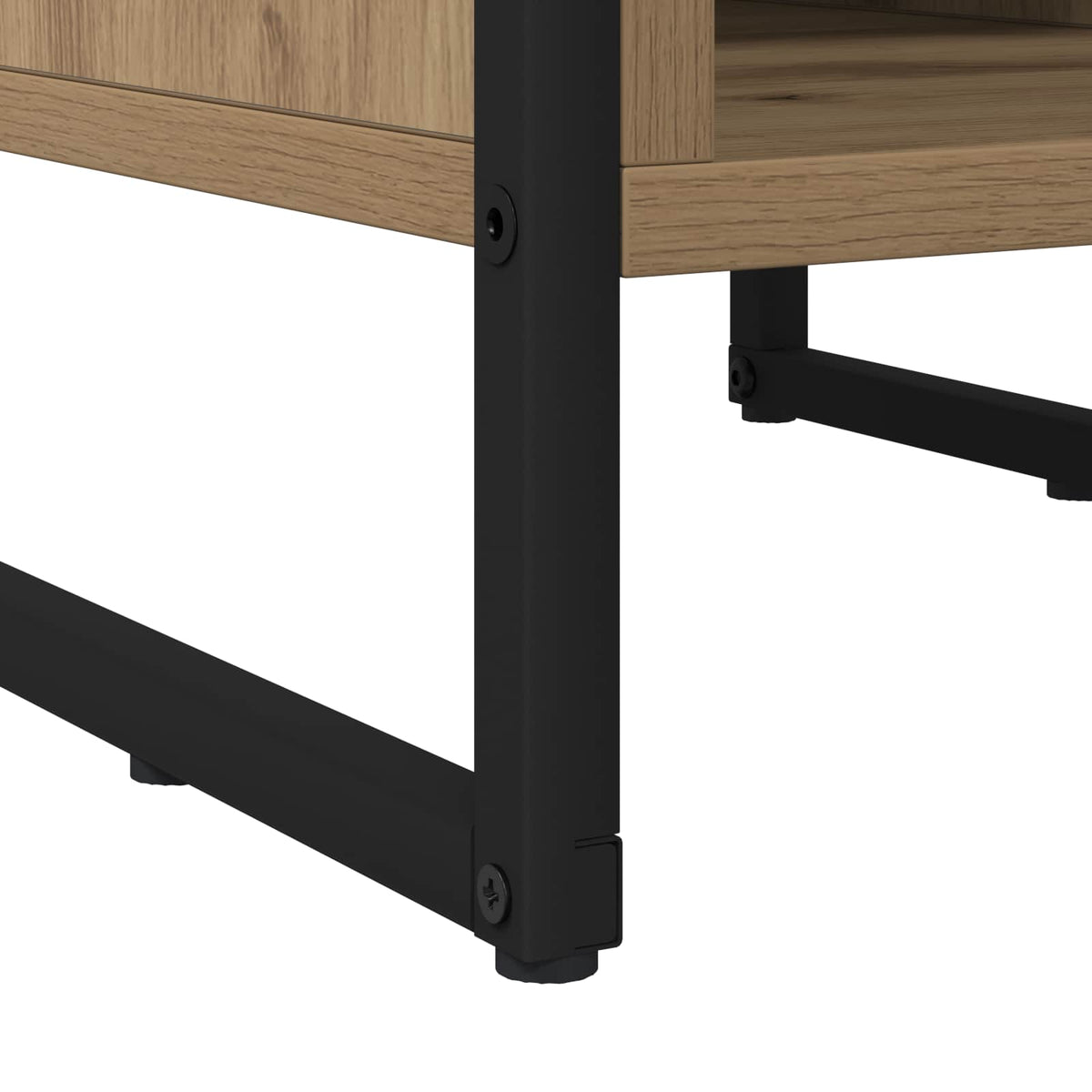 vidaXL Bedside Table Artisan Oak 39.5 x 30 x 50 cm Engineered Wood