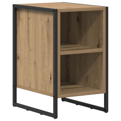 vidaXL Bedside Table Artisan Oak 39.5 x 30 x 50 cm Engineered Wood