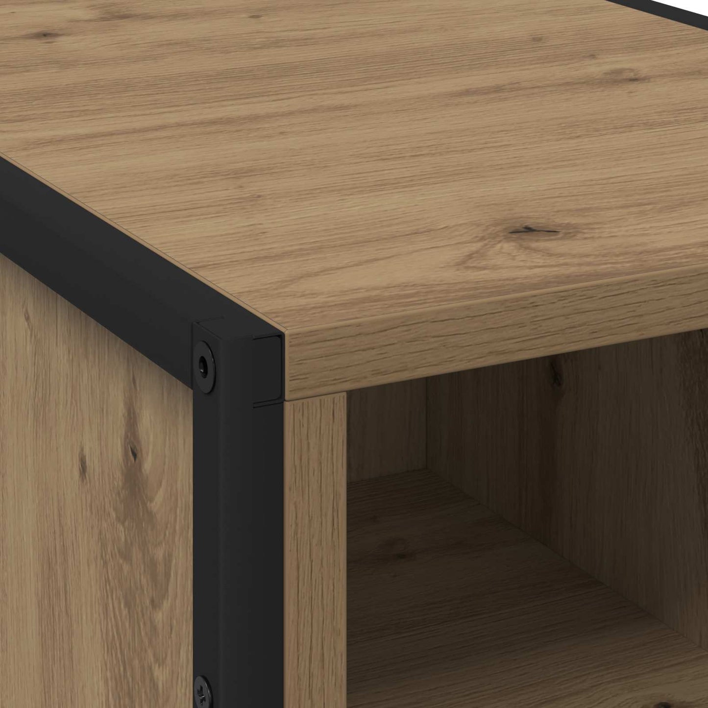 vidaXL Bedside Table 2 pcs Artisian Oak 39.5 x 30 x 50 cm