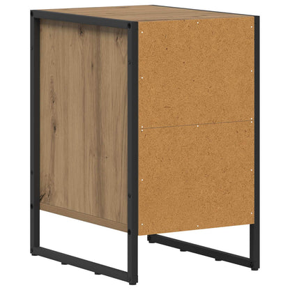 vidaXL Bedside Table 2 pcs Artisian Oak 39.5 x 30 x 50 cm