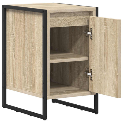 vidaXL Bedside Table Sonoma Oak 39.5 x 30 x 50 cm Engineered Wood