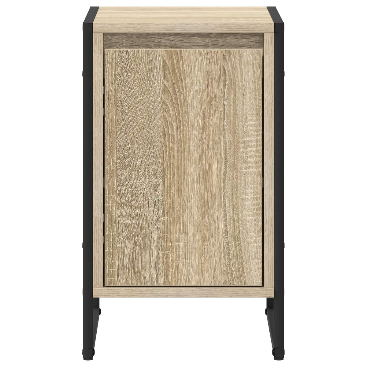 vidaXL Bedside Table Sonoma Oak 39.5 x 30 x 50 cm Engineered Wood