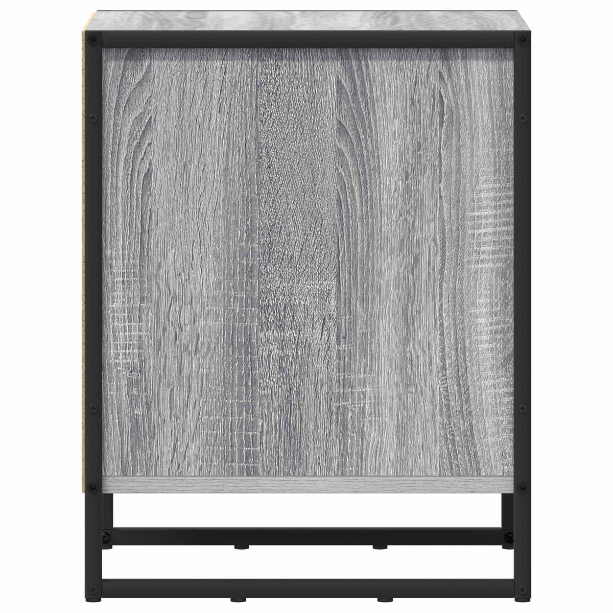 vidaXL Bedside Table 2 pcs Grey Sonoma 39.5 x 30 x 50 cm
