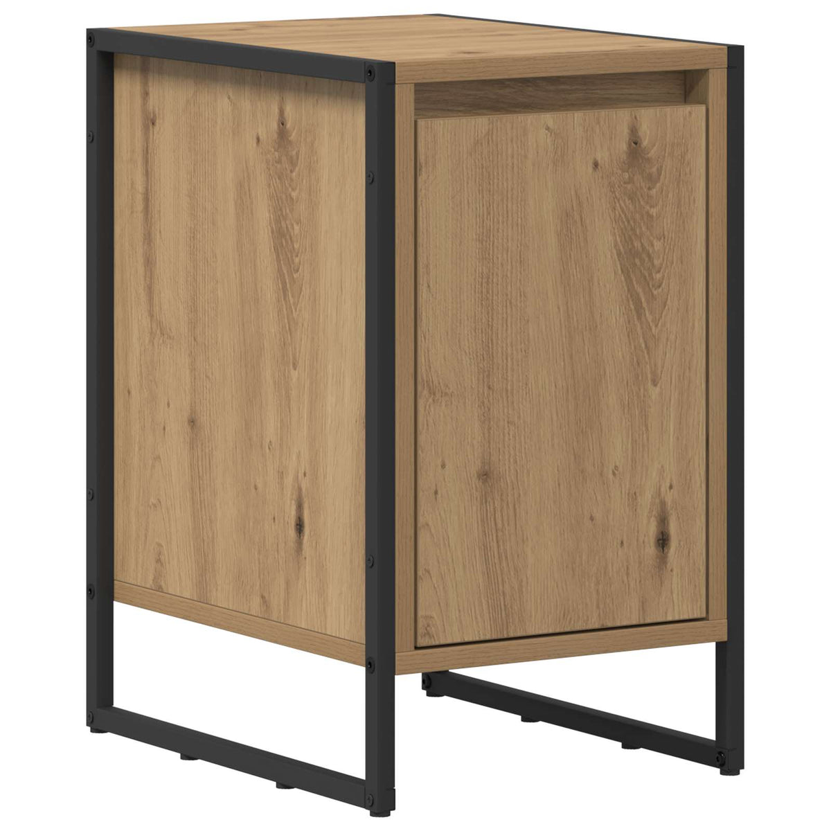vidaXL Bedside Table Artisan Oak 39.5 x 30 x 50 cm Engineered Wood