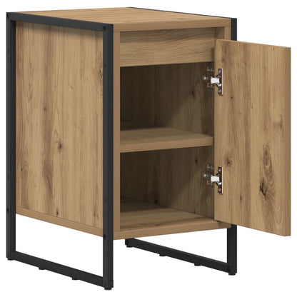 vidaXL Bedside Table Artisan Oak 39.5 x 30 x 50 cm Engineered Wood