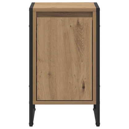 vidaXL Bedside Table Artisan Oak 39.5 x 30 x 50 cm Engineered Wood