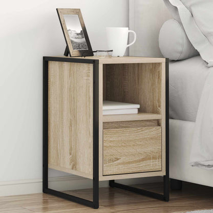 vidaXL Bedside Table 2 pcs Sonoma Oak 39.5 x 30 x 50 cm