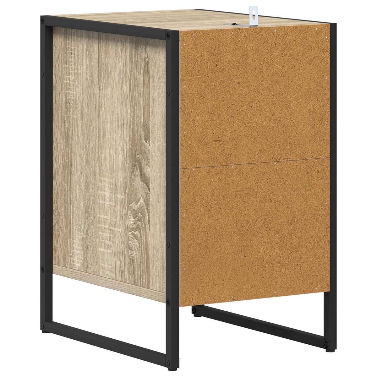 vidaXL Bedside Table 2 pcs Sonoma Oak 39.5 x 30 x 50 cm