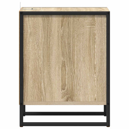 vidaXL Bedside Table 2 pcs Sonoma Oak 39.5 x 30 x 50 cm