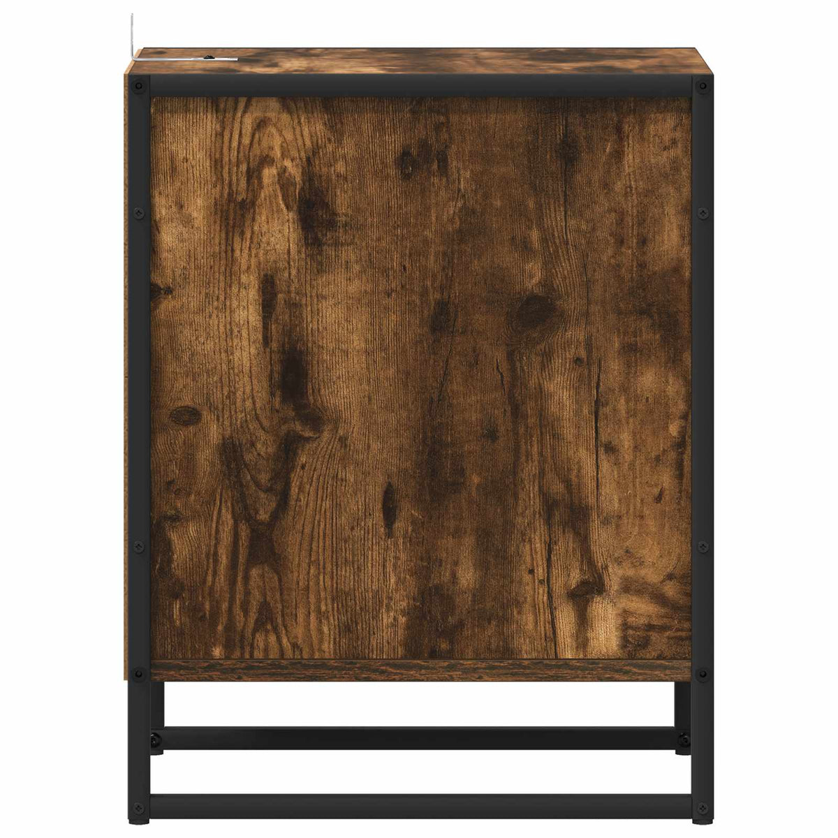 vidaXL Bedside Table Smoked Oak 39.5 x 30 x 50 cm Engineered Wood
