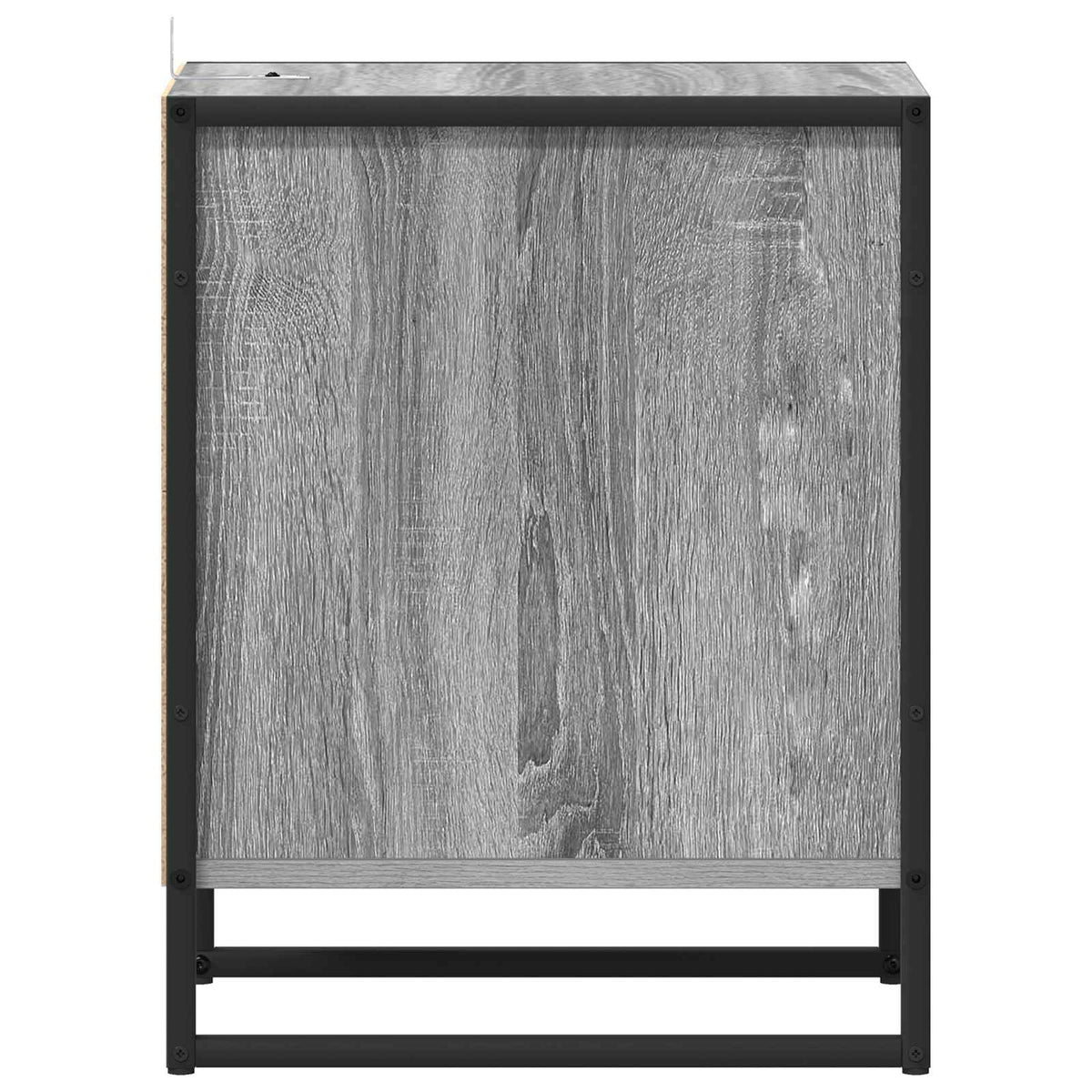 vidaXL Bedside Table Grey Sonoma 39.5 x 30 x 50 cm Engineered Wood
