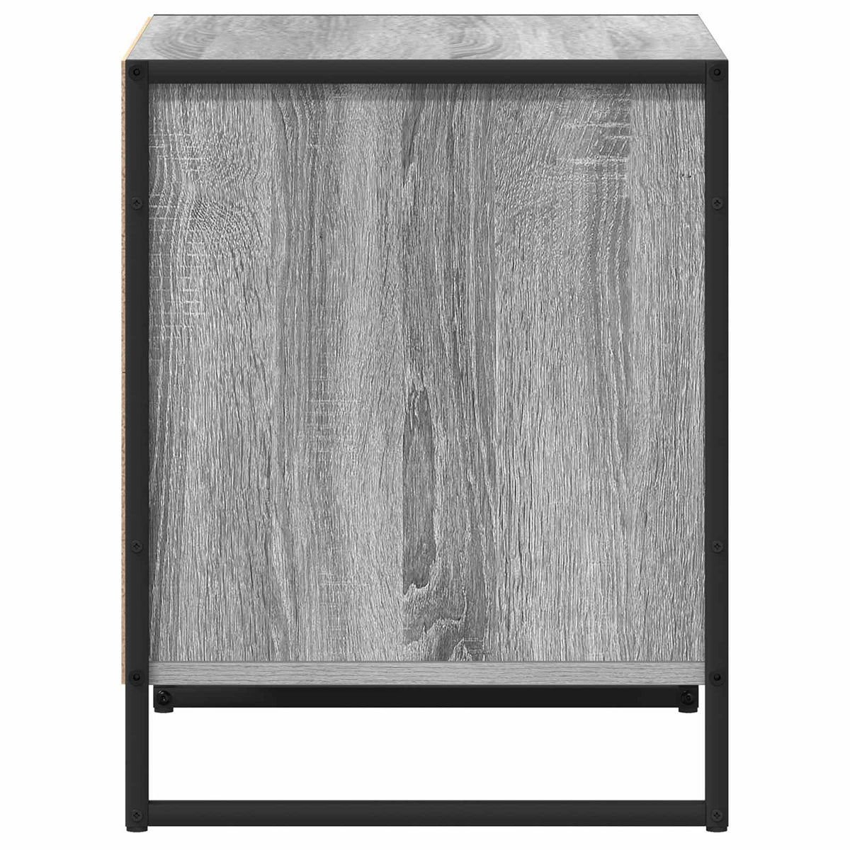 vidaXL Bedside Table 2 pcs Grey Sonoma 50 x 39.5 x 50 cm