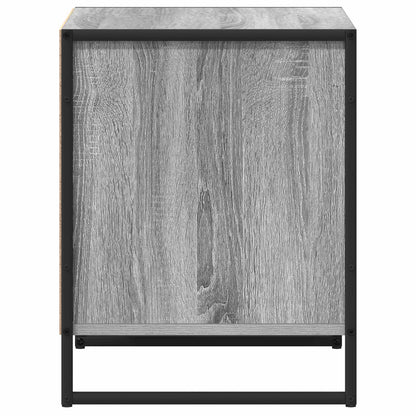 vidaXL Bedside Table 2 pcs Grey Sonoma 50 x 39.5 x 50 cm