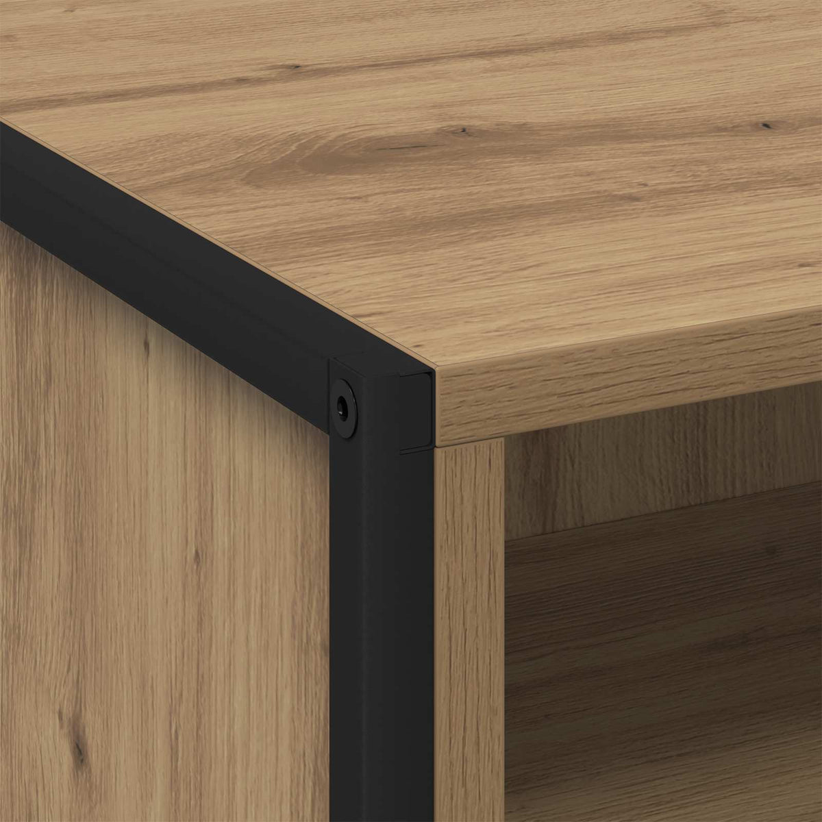 vidaXL Bedside Table 2 pcs Artisan Oak 50 x 39.5 x 50 cm