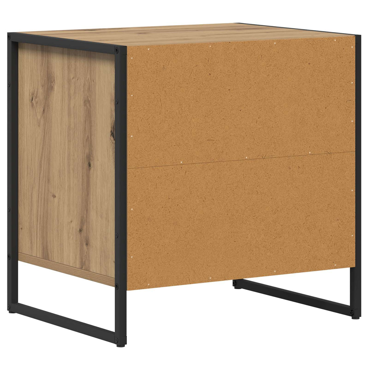 vidaXL Bedside Table 2 pcs Artisan Oak 50 x 39.5 x 50 cm