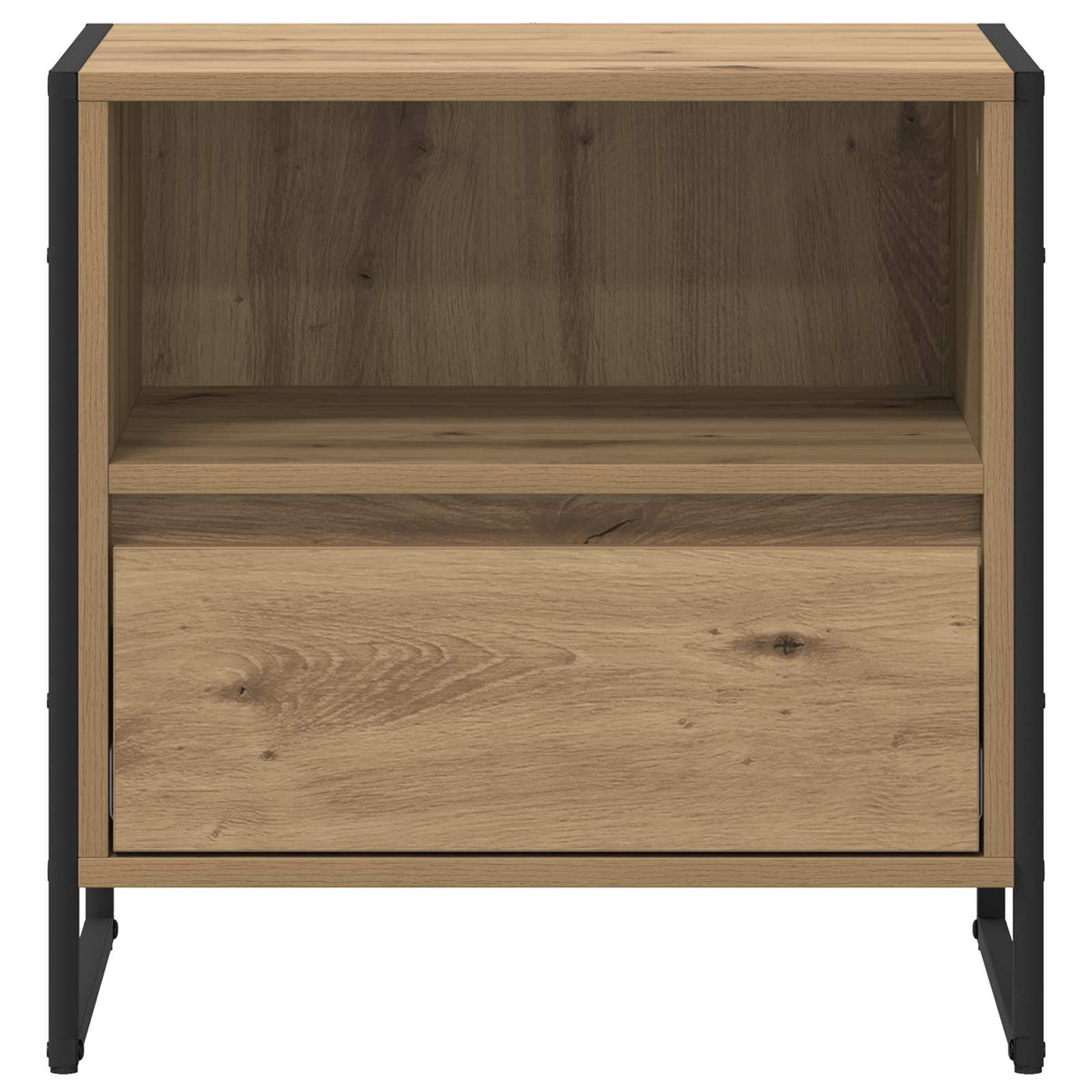 vidaXL Bedside Table 2 pcs Artisan Oak 50 x 39.5 x 50 cm