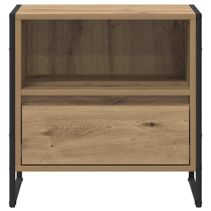 vidaXL Bedside Table 2 pcs Artisan Oak 50 x 39.5 x 50 cm