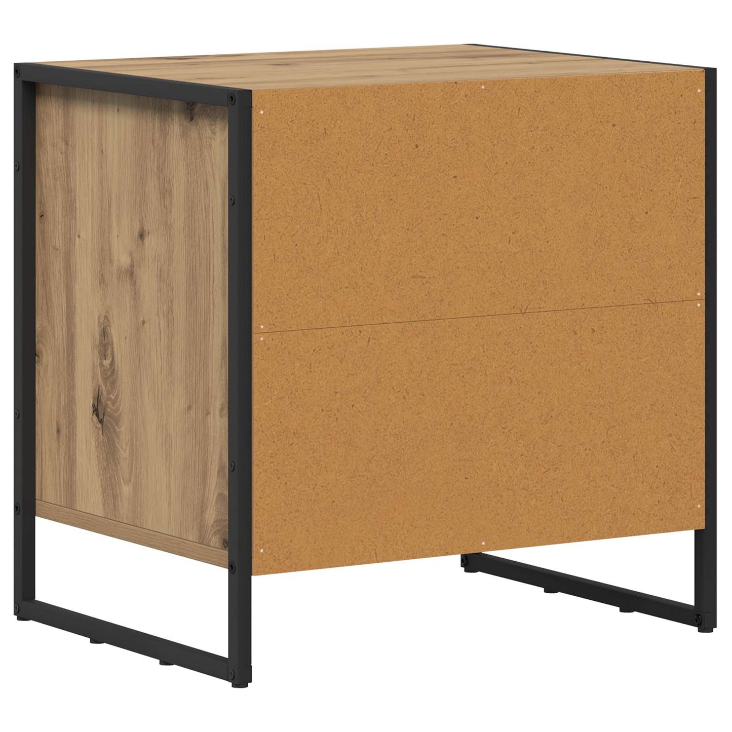 vidaXL Bedside Table with Drawer 2 pcs Artisian Oak 50 x 39.5 x 50 cm