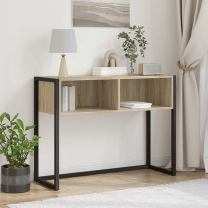 vidaXL End Table Sonoma Oak 100 x 36 x 75 cm Engineered Wood
