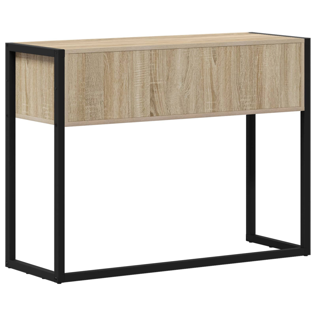 vidaXL End Table Sonoma Oak 100 x 36 x 75 cm Engineered Wood