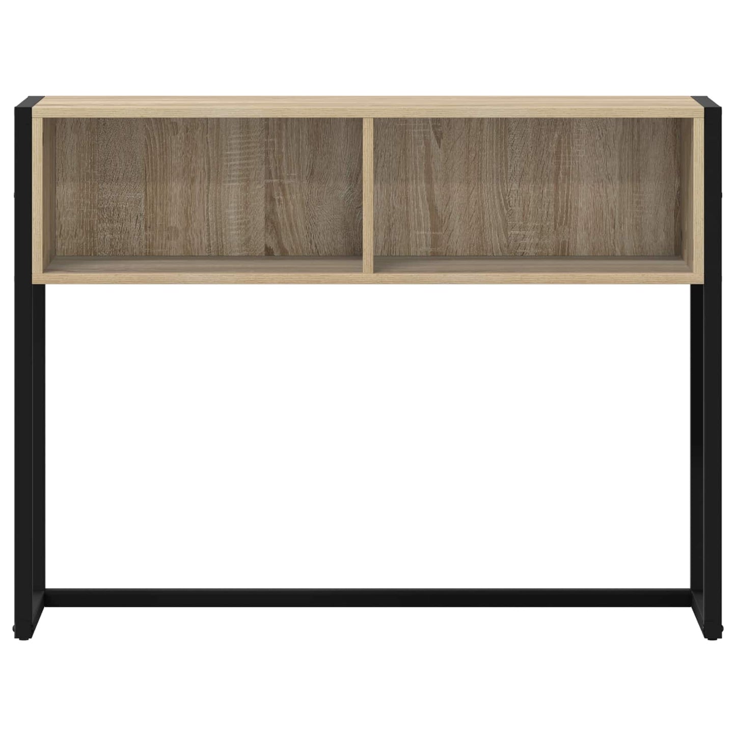 vidaXL End Table with Storage Sonoma 100 x 36 x 75 cm Engineered Wood
