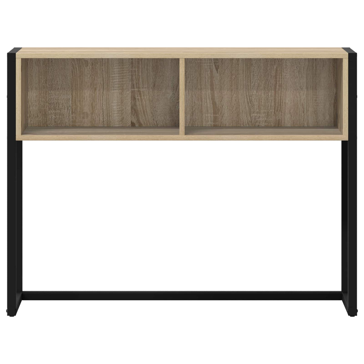 vidaXL End Table Sonoma Oak 100 x 36 x 75 cm Engineered Wood