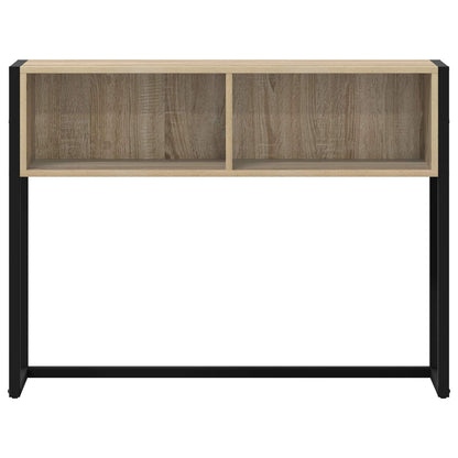 vidaXL End Table Sonoma Oak 100 x 36 x 75 cm Engineered Wood