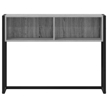 vidaXL End Table Grey Sonoma 100 x 36 x 75 cm Engineered Wood