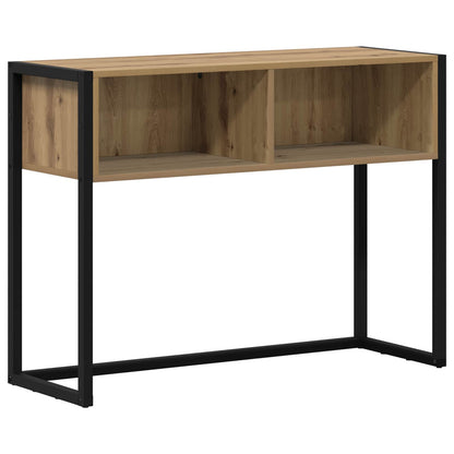 vidaXL End Table Artisan Oak 100 x 36 x 75 cm Engineered Wood