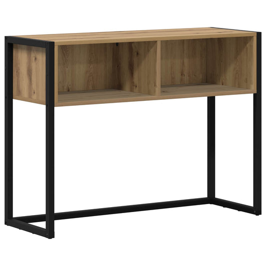 vidaXL End Table Artisan Oak 100 x 36 x 75 cm Engineered Wood