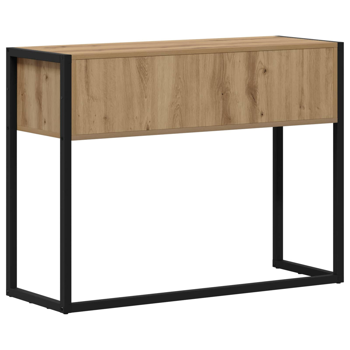 vidaXL End Table Artisan Oak 100 x 36 x 75 cm Engineered Wood